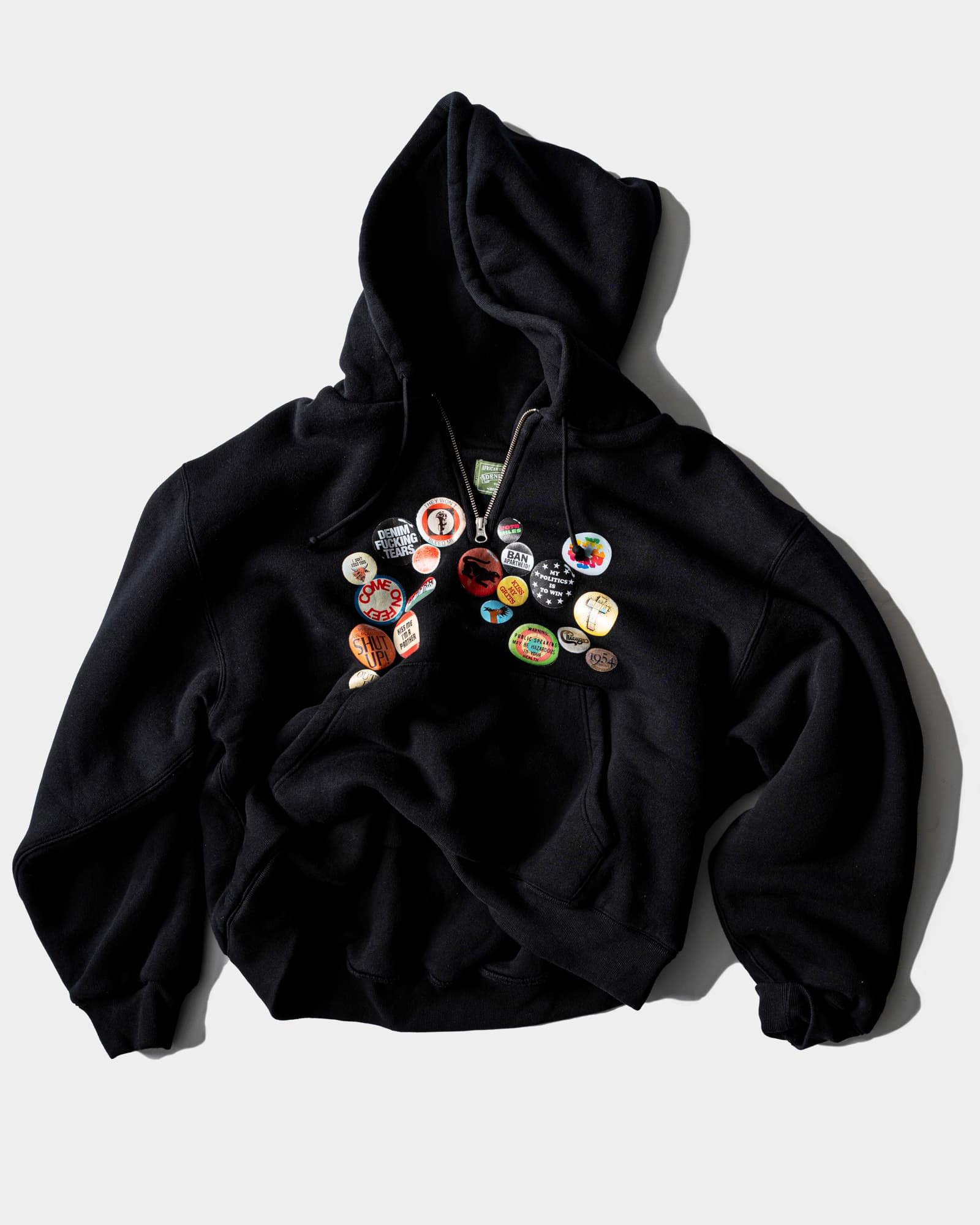 Denim Tears Pin Zip Hoodie